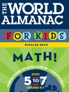 The World Almanac for Kids Puzzler Deck (eBook): Math, Ages 5-7, Grades K-1